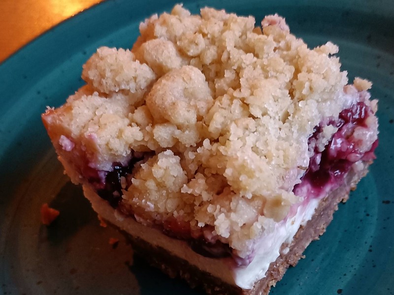 Kersen Crumble 12-16 stukken